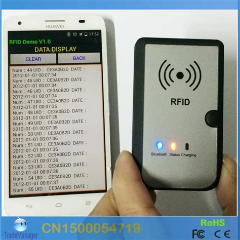 iphone rfid reader bluetooth|Bluetooth rfid reader writer.